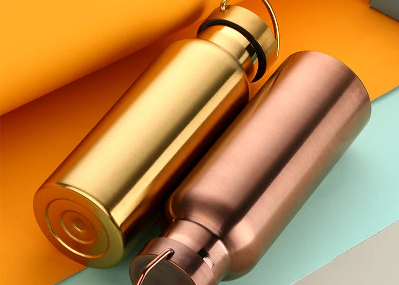 Stainless steel luxury bottle