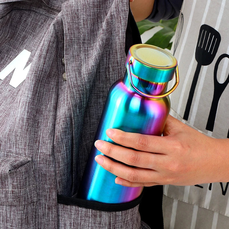 Stainless steel luxury bottle